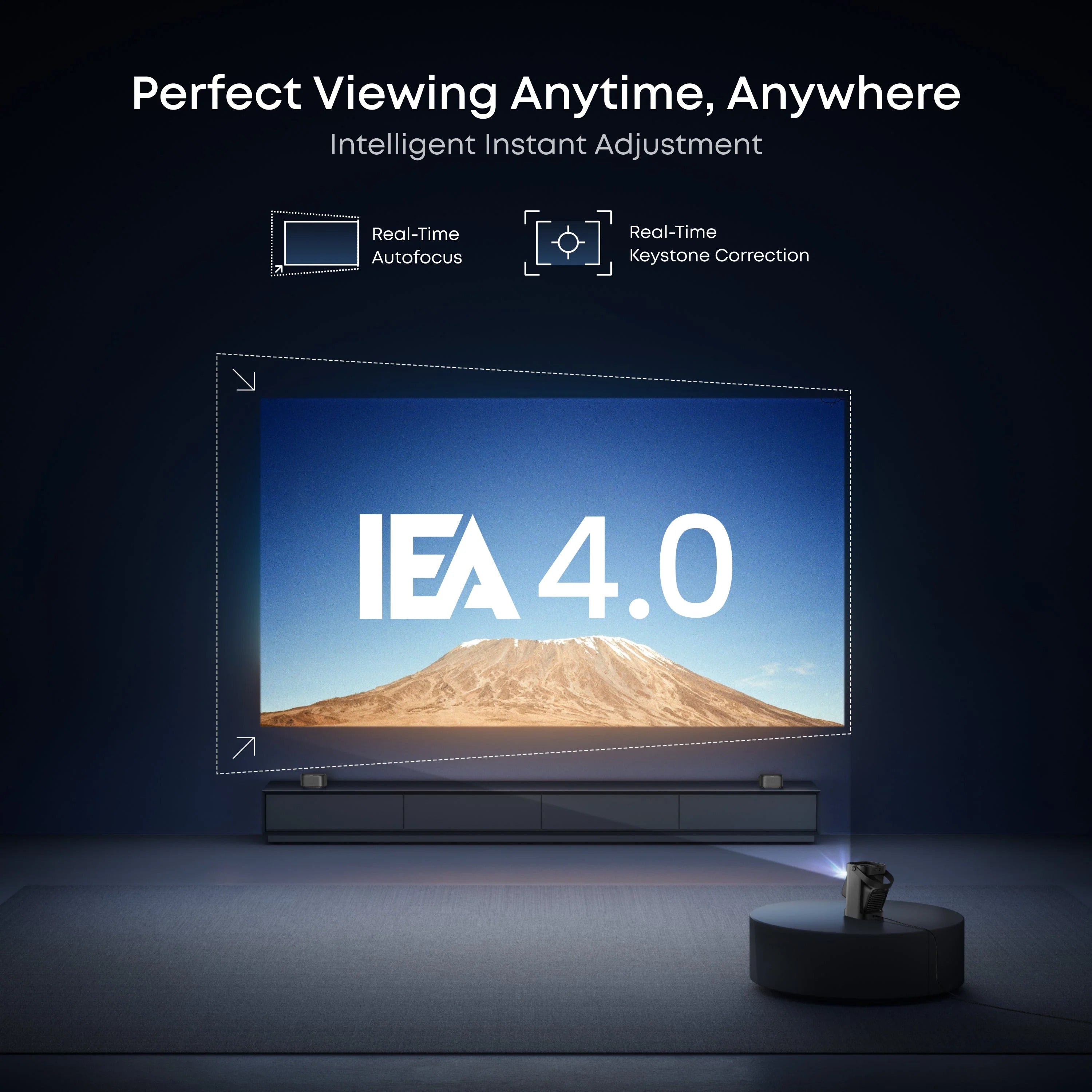 【NEW】Nebula P1 | World's First Portable Projector with Detachable Speakers | 650-Lumen Full HD Smart Portable Projector